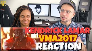Kendrick Lamar Performs 'DNA' & 'Humble' Medley | 2017 VMAs | REACTION