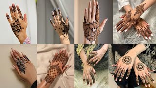 Easy Mehndi 2025 || Mehndi Design Simple ||  Mehndi Design Back Hand || #mehndi #trending 🥰😍💛