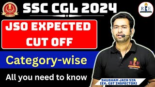 SSC CGL 2024 JSO ফাইনাল প্রত্যাশিত কাটঅফ শুভম স্যার