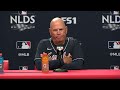 braves manager brian snitker reacts to series loss to phillies