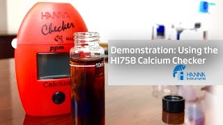 Video Demonstration: Using the HI758 Hanna Calcium Checker