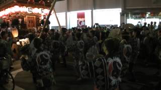 佐原の大祭 秋祭り2014　中日　南横宿の山車　手踊り　千葉銀行前にて　00222