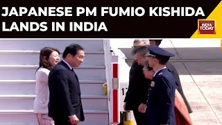 G20 Summit: Japanese Prime Minister Fumio Kishida Touches Down In Delhi
