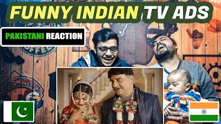 ▶8 Most Funny and Creative Collection Indian Commercial Tv Ads Reaction By Pakistani INDIA❤PAKISTAN