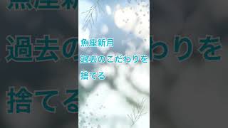 本日魚座新月です。過去のこだわりを捨てる