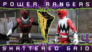 POWER RANGERS: SHATTERED GRID | PSYCHO RED VS LOST GALAXY RED RANGER [STOP MOTION]