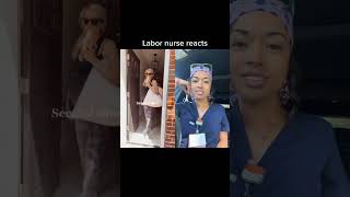 Labor Nurse Reacts! #shorts