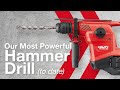 Hilti's Most Powerful Cordless Rotary Hammer Drill to Date (TE 30-22)!