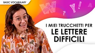 Le lettere dell’alfabeto inglese che creano più difficoltà di pronuncia