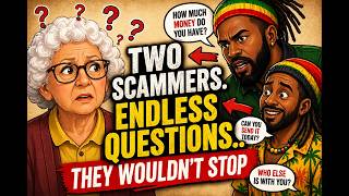 Two Scammers. Endless Questions… They Wouldn’t Stop 😬
