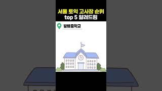 토익 LC가 잘 들리는 고사장 TOP 5