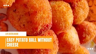 Crispy Potato Balls Recipe | Potato Bites | Tea time snacks |
