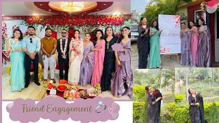 Friend Engagement Function 💍 💕| Friends meet❤️| Kritika's Engagement ceremony 💍