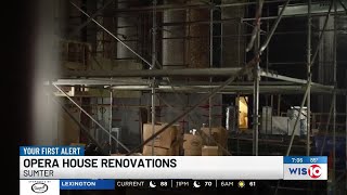 Sumter Opera House renovation reaches major milestone, stays on track for 2027 reopening