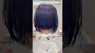 ボブカット✂️✂️#カット動画 #ボブスタイル #ボブ #cut#bob #銀座美容室