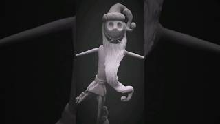 Sculpting Jack Skellington Santa Claus from \