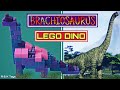 How to make a lego brachiosaurus || tutorial cara membuat dinosaurus