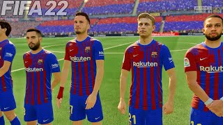 Barcelona vs Athletic bilbao Feat. Messi, Aguero, Depay, Fati, | La Liga 2021/2022 | Gameplay PC