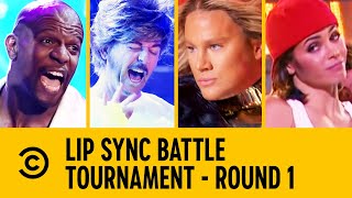 Channing Tatum VS Terry Crews VS David Spade VS Jenna Dewan | Lip Sync Battle Tournament