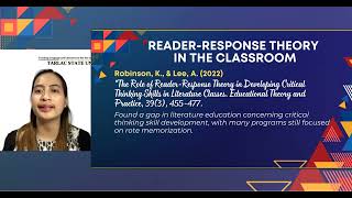 Enhancing Language and Literature through Reader Response Theory in the Classroom