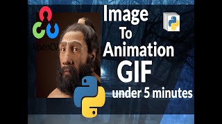 Image to Creative GIF | Python | OpenCV| ImageIO | Animation using Python