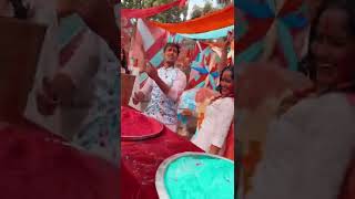 karan sharma and Tanya sharma and shivani holi celebration episode reel