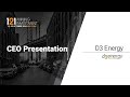 Presentation: D3 Energy - 121 Mining Investment New York Nov 2024