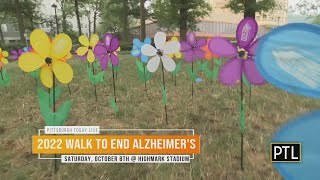 David will remember his mom at the 2022 Walk to End Alzheimer's