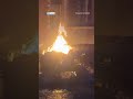 Bus set alight, fires spread to homes amid Belfast unrest | #RTÉNews #belfast #protest