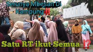 Satu RT Ikut Semua ⁉️ Tradisi Mbesan Pengantin Di Kampung