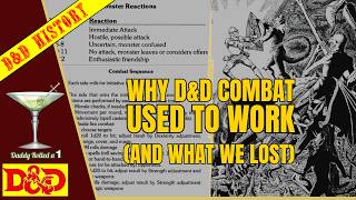 🎲🐉Early D&D Combat Procedures: Why They Worked (and What We Lost)