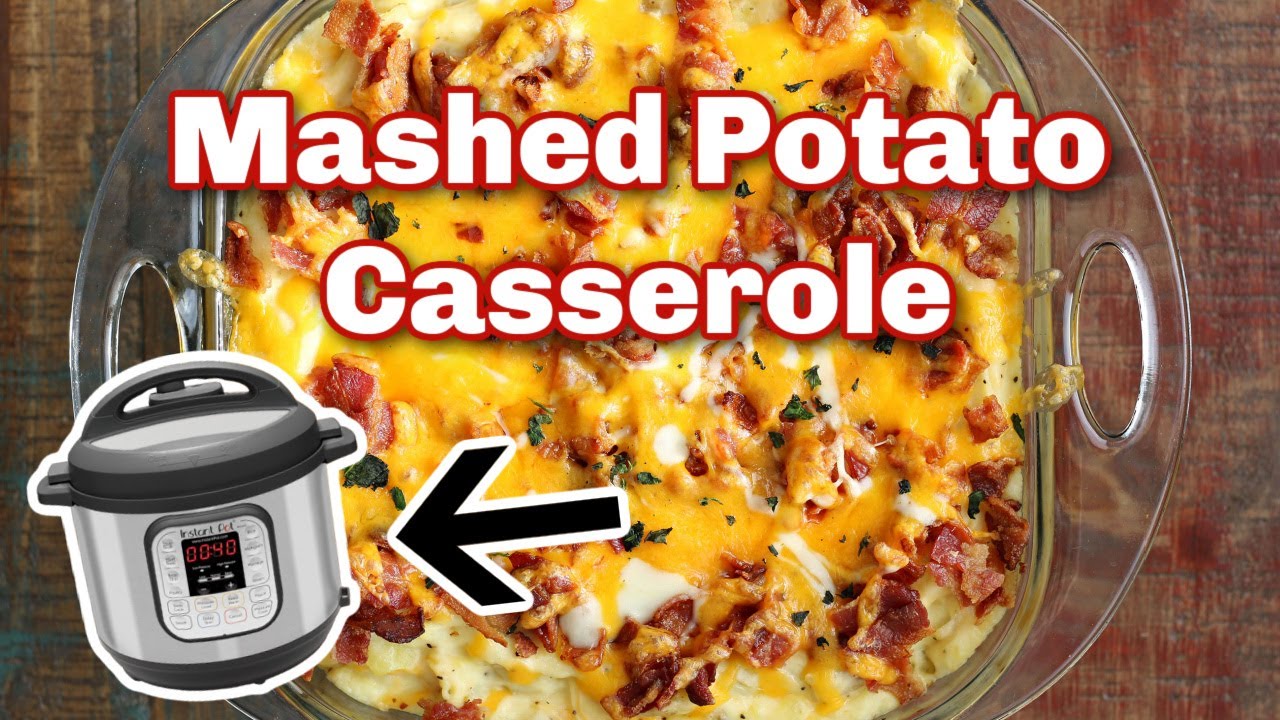 How To Make Instant Pot Farmhouse Potato Casserole Recipe | Step By ...