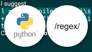 Split string based on regex