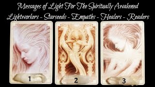 ✨Messages Of Light For The Spiritually Awakened! | Pick-A-Card Reading