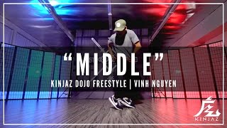 @djsnake @bipolarsunshine "Middle" by Vinh Nguyen (Freestyle) | KINJAZ