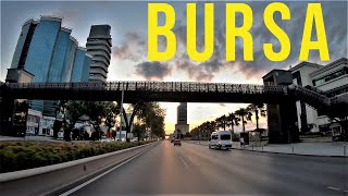 Driving Tour of Bursa in 4K!! Turkey Travel Guide 2020