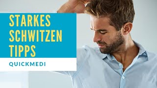 5 TIPPS gegen starkes SCHWITZEN + NOTHACK - Wie du Schweißflecken und GERÜCHE vermeidest