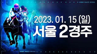 (서울) 2023.01.15 2경주 와이어투와이어 3세마들에게는 쉽지않은 뒷심발휘