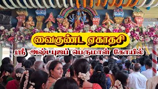 வைகுண்ட ஏகாதசி திருவிழா | Vaikunta Ekadasi | காஞ்சிபுரம் ஸ்ரீ அஷ்டபுஜ பெருமாள் | Divine kanchi