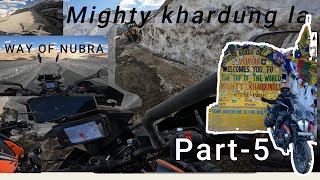 Leh to nubra valley and khardungla Solo ladakh trip part 5