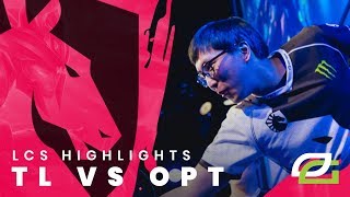 Team Liquid LoL | W1 Day 2 - TL vs Optic Gaming Highlights