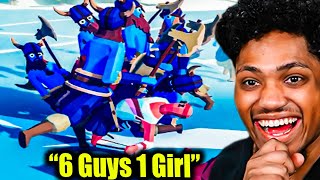 Why They GANG UP On Cheerleader? | TABS Totally Accurate Battle Simulator