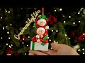 ornaments by elves personalized christmas gift couple ornament obe rm1764