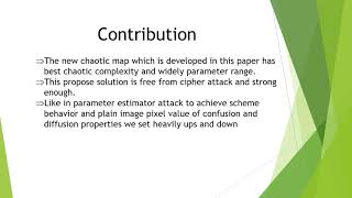 Chaotic system image encryption
