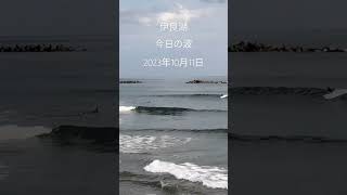 伊良湖波情報#伊良湖 #伊良湖サーフィン #surfing #サーフィン #サーフィン好きな人と繋がりたい #台風 #shorts #short