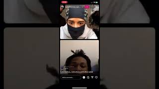 Jo bandz argues with fellow DOA kids on instagram live 😂