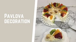 PAVLOVA DECORATION / DESSERT