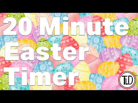 20 Minute Easter Timer Youtube