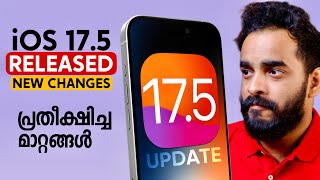 iOS 17.5 Released What's NEW?- in Malayalam