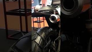 Motor Custom Atenx Katros dengan Shinko E705 TAPAK LEBAR 49 #shorts